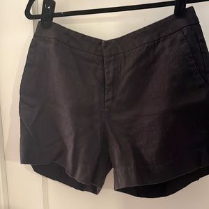 Joie 100% Linen Short Black SZ 8